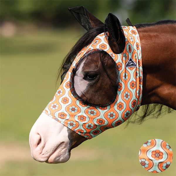 Comfort Fit Lycra Fluemaske FLOWER