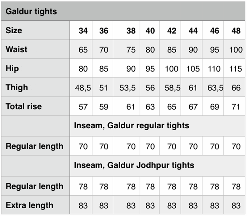 Karlslund Galdur Ridetights