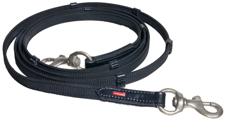 Karlslund Supergrip Tøjle m. Karabinhager